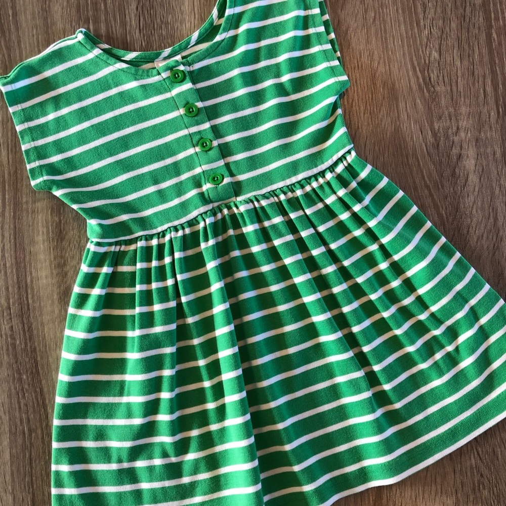 Hannah Andersson size 4 striped cotton dress